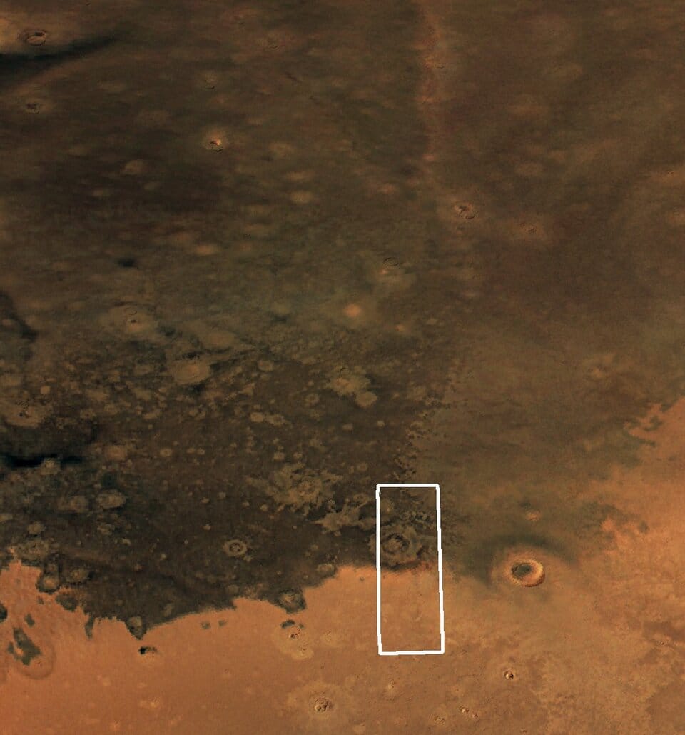 Mars Express révèle : l&rsquo;ombre fascinante qui redessine les paysages martiens !