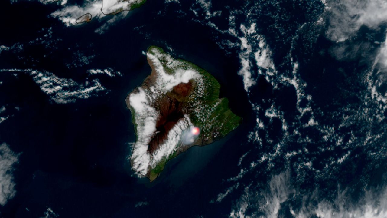 Les satellites documentent la 49e éruption du volcan Kīlauea à Hawaï