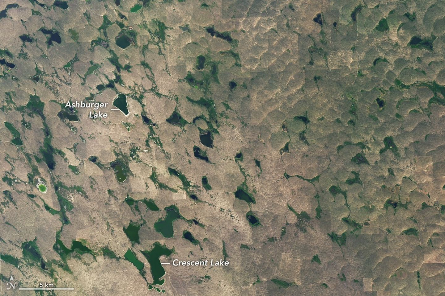Nebraska : des dunes géantes éclairent la géomorphologie planétaire