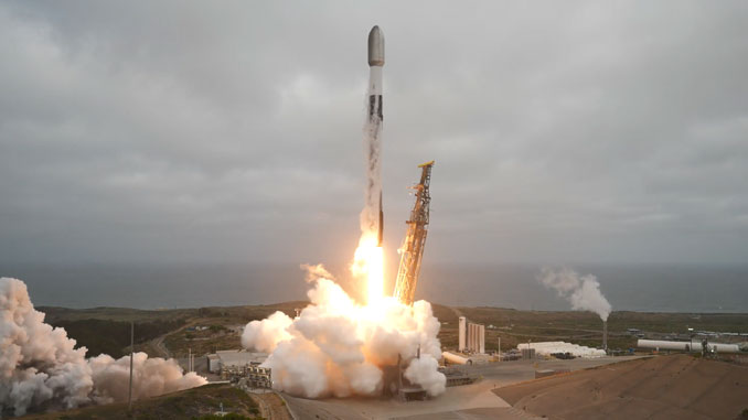 SpaceX lance 24 satellites Starlink depuis Vandenberg : 17e vol du booster B1088