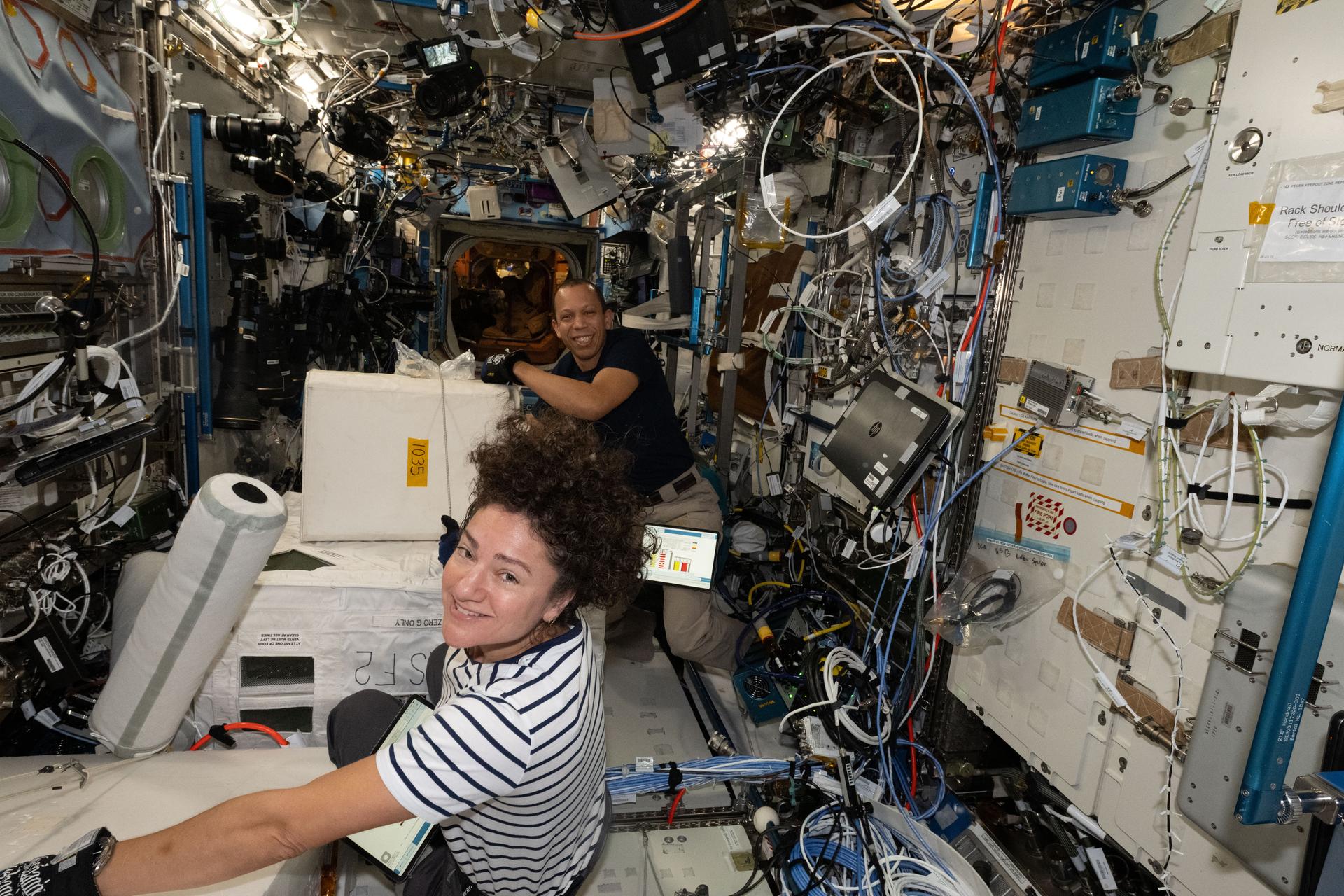 Des astronautes de la NASA dialoguent avec des élèves depuis l&rsquo;ISS
