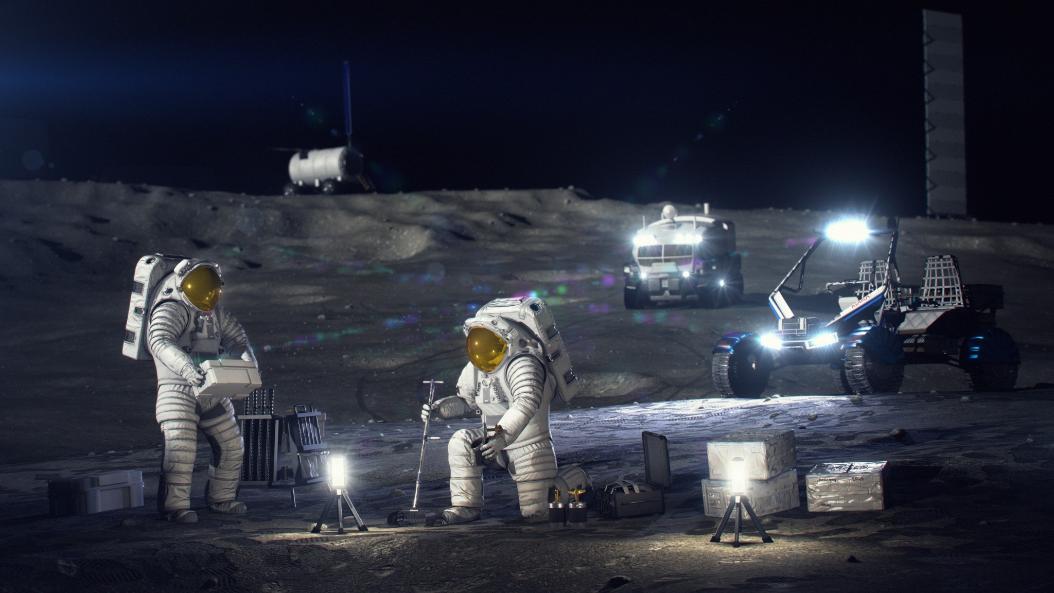 La NASA sollicite l&rsquo;industrie pour les démonstrations de sa base lunaire