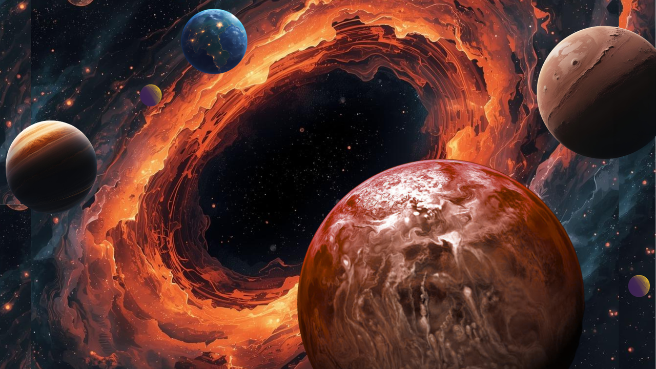Des exoplanètes pourraient se former près de trous noirs supermassifs actifs
