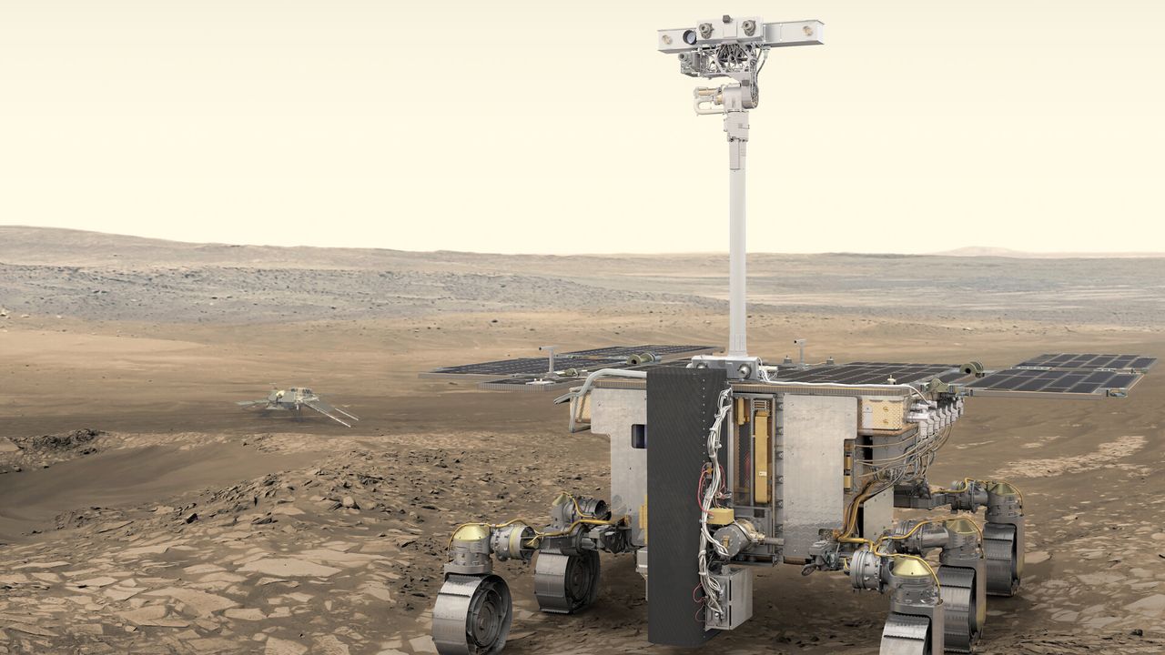 Le rover Rosalind Franklin de l&rsquo;ESA cible la vie passée dans l&rsquo;argile martienne
