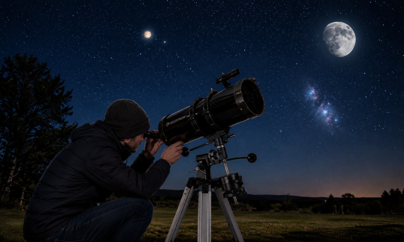 Celestron PowerSeeker 127EQ : Un Télescope Équatorial pour Découvrir le Ciel
