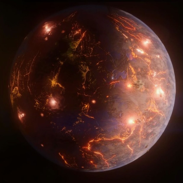 Des exoplanètes de lave maintiennent leurs atmosphères grâce au dégazage interne