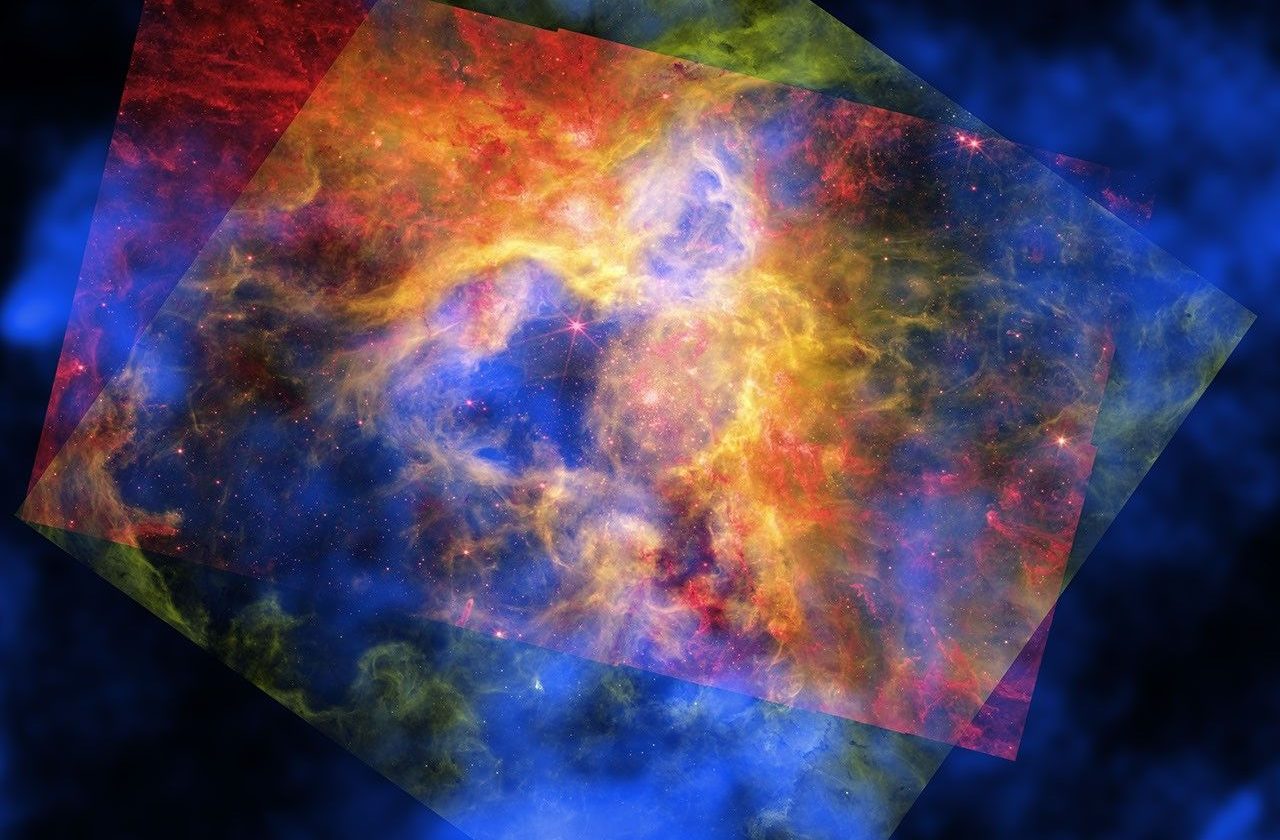 Webb, Hubble et Chandra : une nouvelle perspective sur la Nébuleuse de la Tarentule