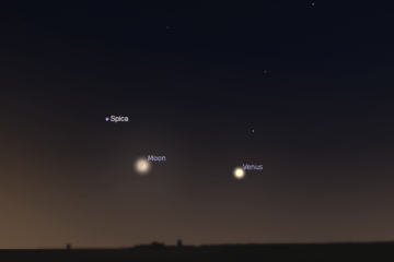 Ciel ce soir : la Lune et Spica se donnent rendez-vous le 17 août 2026