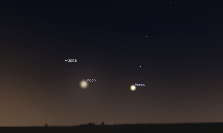 Ciel ce soir, 17 août 2026 : La Lune s&rsquo;éclaire, Vénus et Saturne au rendez-vous