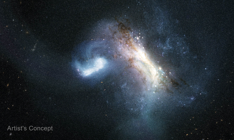Le télescope Hubble identifie une fusion fondatrice de notre galaxie