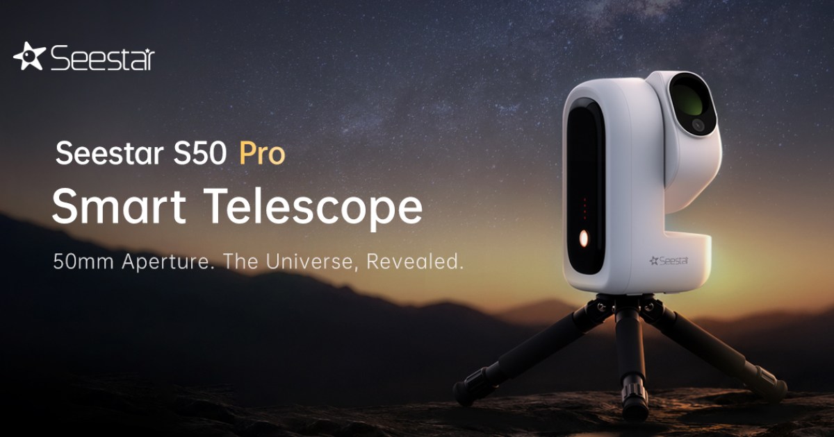 ZWO dévoile le Seestar S50 Pro : 4K et ouverture accrue pour l&rsquo;astrophoto