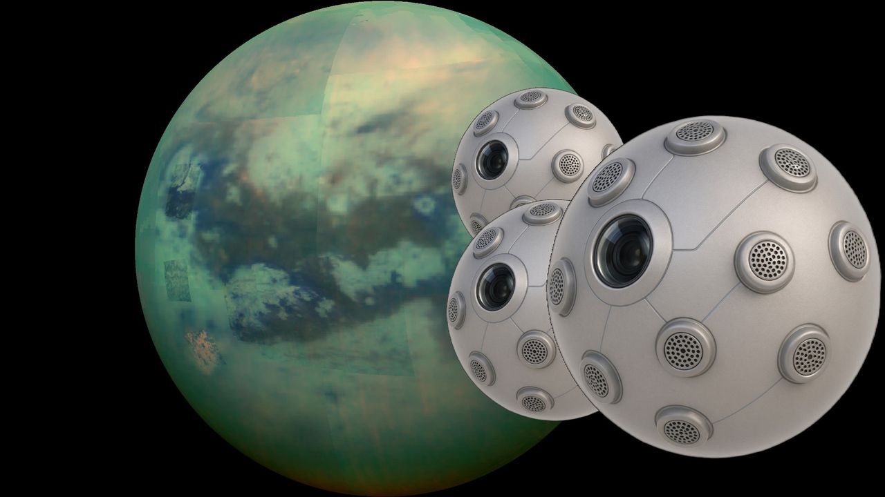 La NASA investit dans des aérobots sphériques pour explorer les grottes de Titan