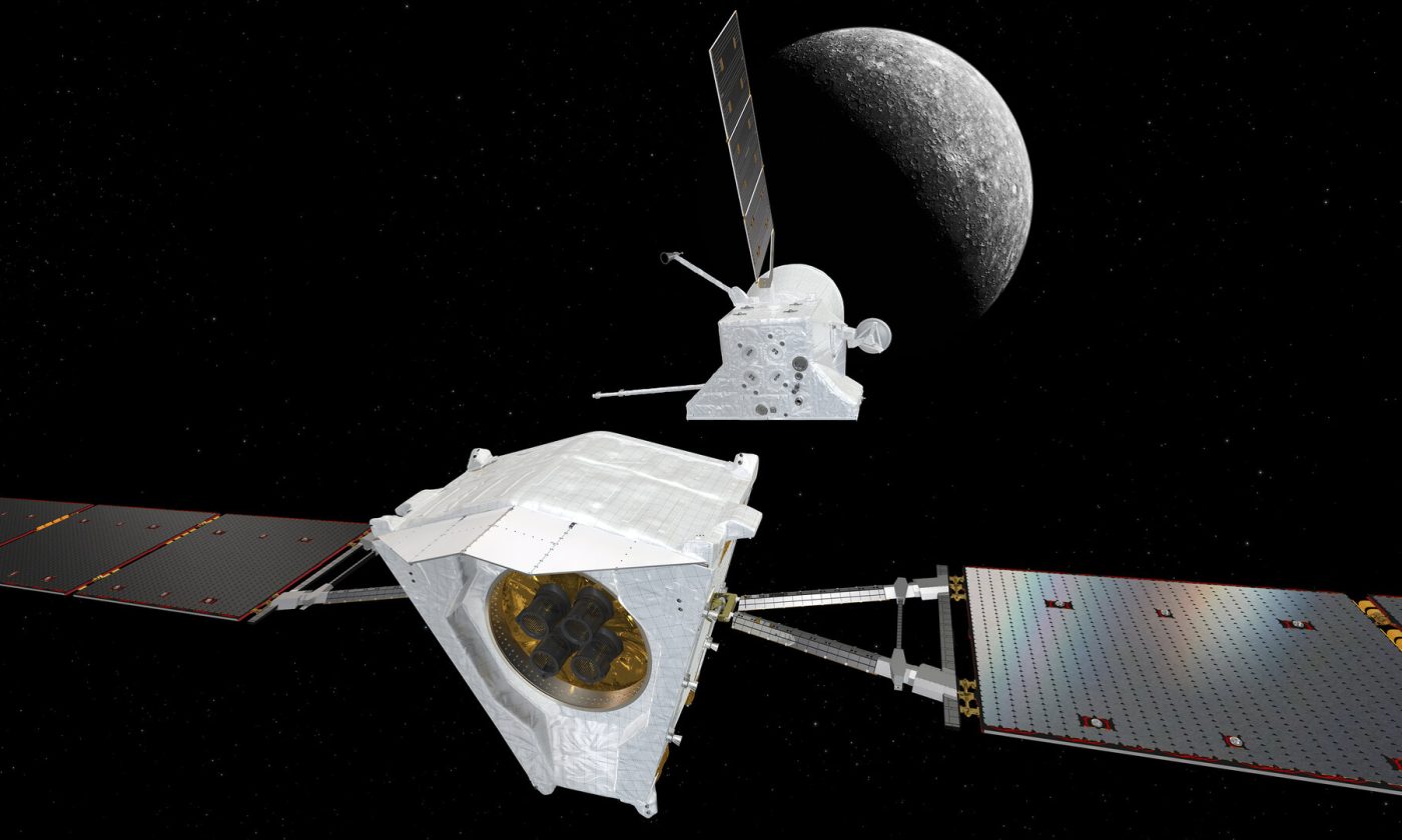 BepiColombo entame son arrivée sur Mercure : le MTM se sépare