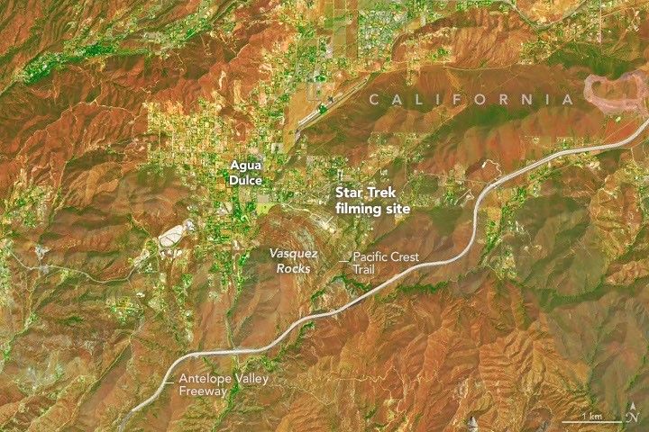 La NASA éclaire l&rsquo;histoire géologique des Vasquez Rocks en Californie