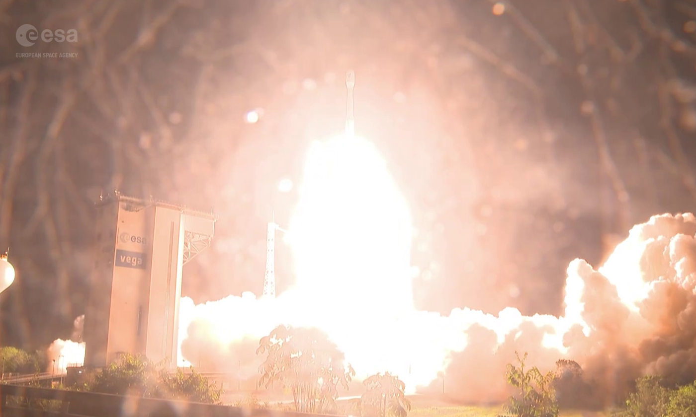 Vega-C : double lancement réussi pour les satellites FLEX et Sentinel-3C