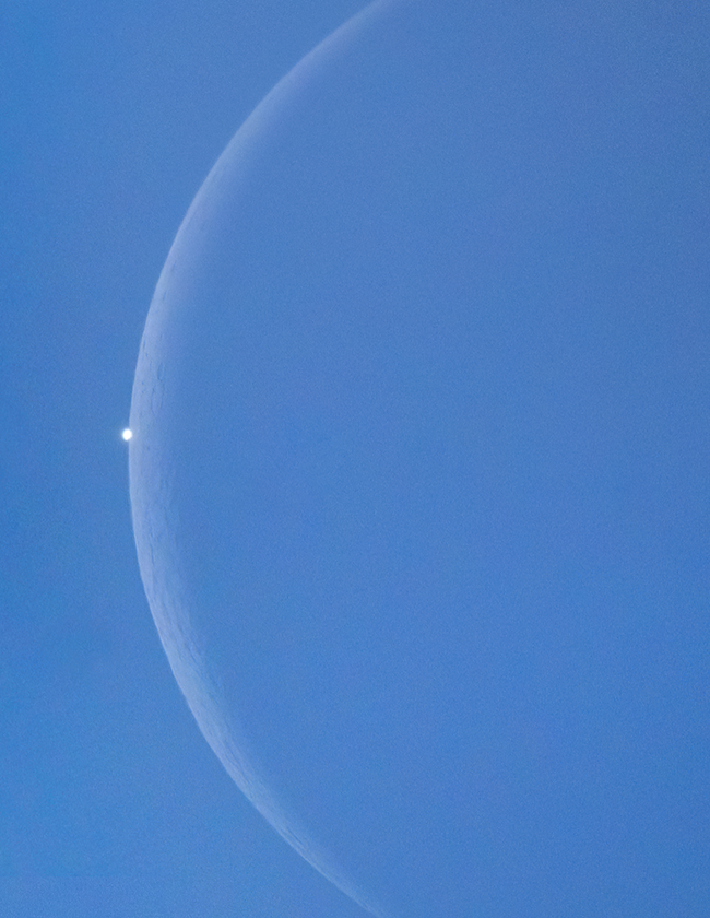 Ciel du 14 sept. 2026 : Le duo Lune-Vénus illumine le crépuscule ce soir